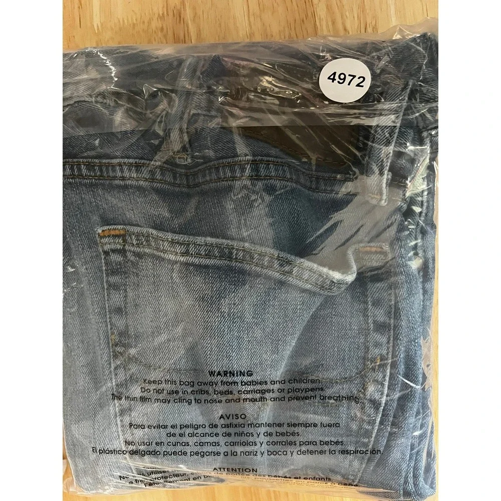 Polo Ralph Lauren Straight Fit Jeans Men's‎ 38x30 Medium Sanded Wash Blue